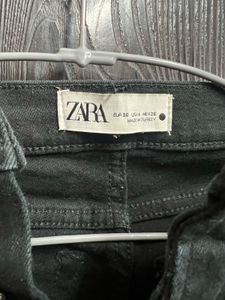 Black High Waist Denim Jeans