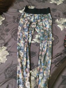 Floral Print Pants