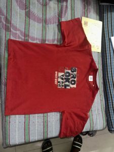 Zara Red Tshirt At Good Condition