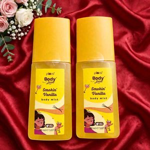 Plum BodyLovin' Smokin' Vanilla Body Mist COMBO 2