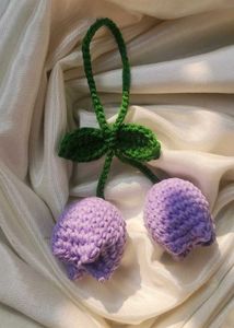 Cherry, Tulips &amp; Lilly Bag charms