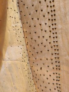 PRICE DROP - Golden Saree with Embellishments