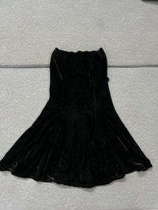 Black Velvet Dress with Bolero Jacket