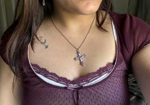 Princess Cross Pendant Necklace✨