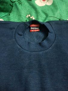 Blue Long Sleeve Top