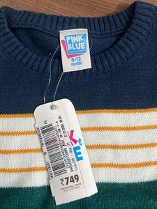 New Boys 6-12month Sweater