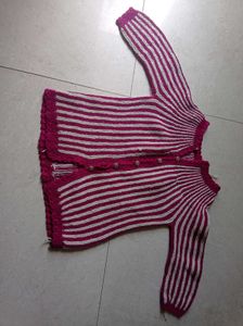 Striped Knit Sweater