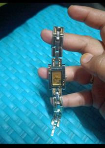 Elegant Women's Two-Tone Watch