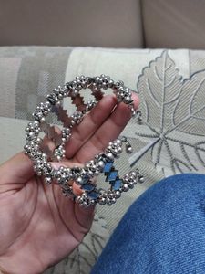 Ethnic Mirror Work Bracelet