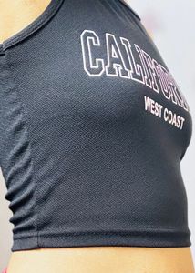 California West Coast Cropped Tank Top