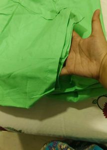 plus size Lime Green Embroidered Suit Set