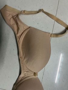 Nude Padded Bra. 1 or 2 time used.