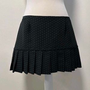 y2k Polka Dot Mini Skirt