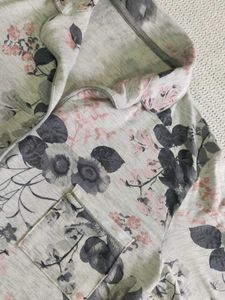 George Floral Print Pajama Top