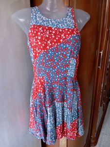 Floral Patchwork Dress