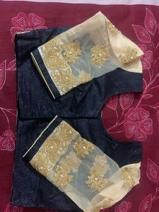 Beautiful Black Saree with Blouse