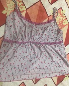 Cute Floral Cami Top