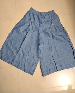 Stylish Blue Culottes