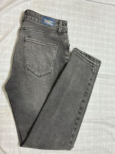 ONLY Grey Washed Denim Jeans