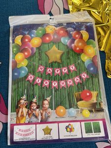 Happy Birthday party decoration kit