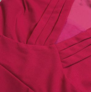 Shein Deep V Neck Cuffed Dress