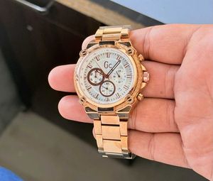 GC Two-Tone Chronograph Watch FOR MENS PREMIUM QUA