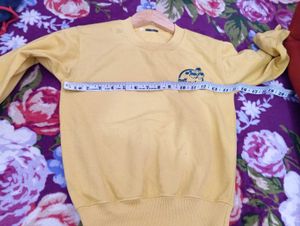 Yellow "Wonder School" Sweatshirt n lower (with 2