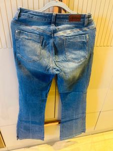Zara Stylish Blue Denim Jeans
