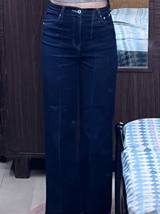Dark Wash Wide Leg Jeans