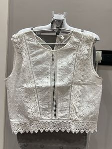 ONLY White Lace Top
