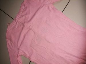 Aeropostale Pink Long Sleeve Henley Top