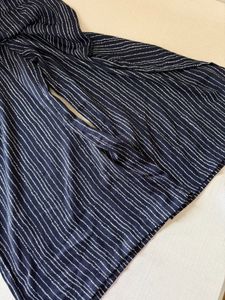 Striped V-Neck Sleeveless Jumpsuit