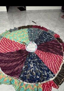 Bohemian Patchwork Print Skirt