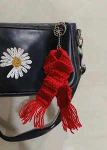 crochet Mikasa Scarf Keychain 🧣