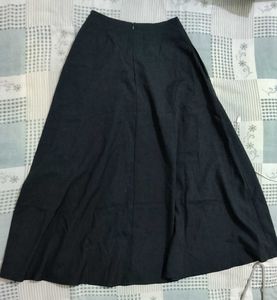 Classic Black Midi Skirt