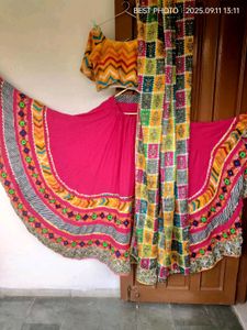 Vibrant Embroidered Lehenga Choli Set