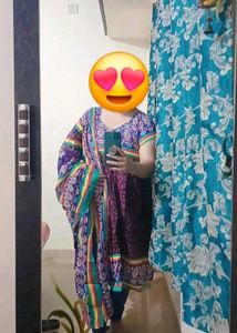 Vibrant Printed Kurta Set with Dupatta