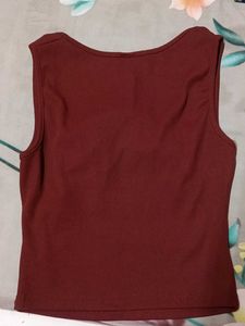 Chic Ruched Square Neck Tank Top