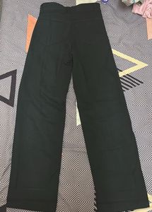 Black Wide-Leg Pants