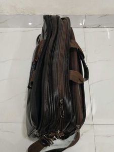 Leather Laptop Briefcase