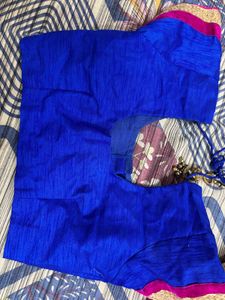 Royal Blue Embroidered Lehenga Skirt