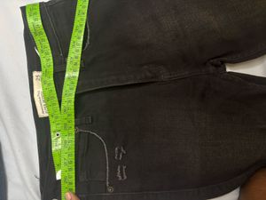Black Distressed Skinny Jeans