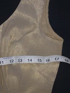 Golden Blouse Sleeveless