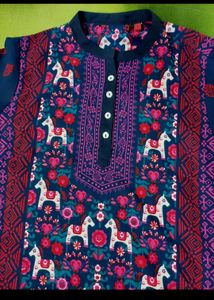 Multi Colour Printed Kurti