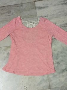 back design peach top