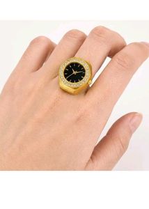 Women's Gold Ring Watch