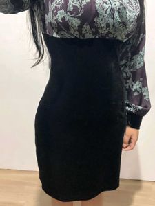 Elegant Patterned Dress