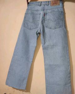 Light Wash Wide Leg Jeans