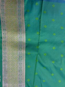 Beautiful Green Silk Saree