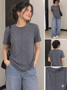 Charcoal Grey Basic T-Shirt